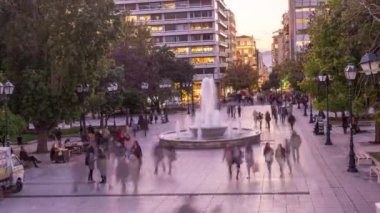 4 k zaman atlamalı, syntagma Meydanı