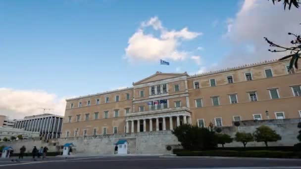 Parlamentu Řecka — Stock video