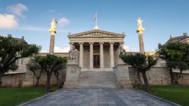 turist grup Atina Akademisi ziyaret