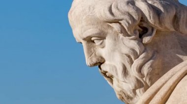 Yunan filozof Plato 'nun klasik heykeli