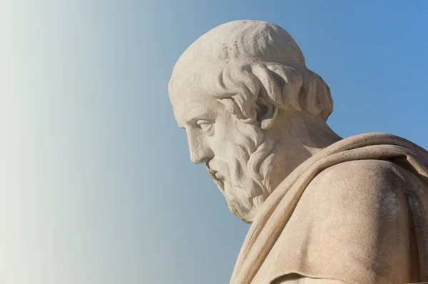 Classic Plato statue — Stock Photo, Image