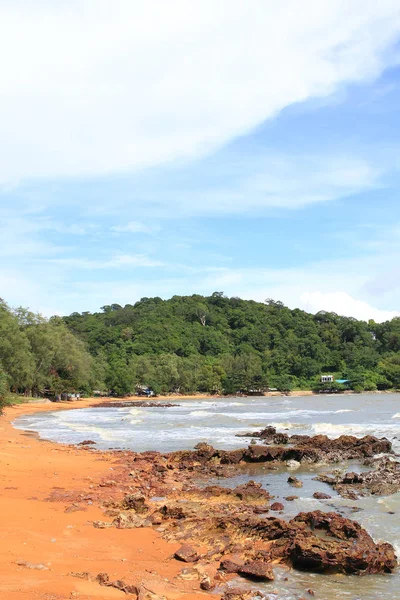 Stenar Den Tropiska Stranden — Stockfoto