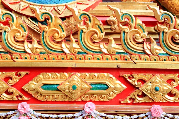 Thai Old Pattern Temple — Stock Photo, Image