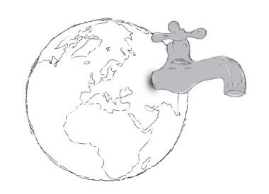 Yeryüzündeki su depoları. İzole edilmiş