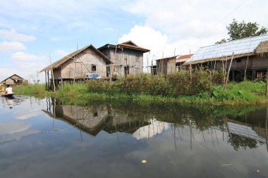 evler Inle Gölü, myanmar