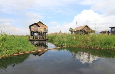 evler Inle Gölü, myanmar