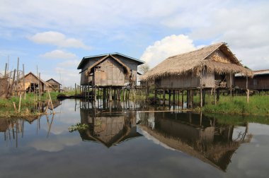 evler Inle Gölü, myanmar