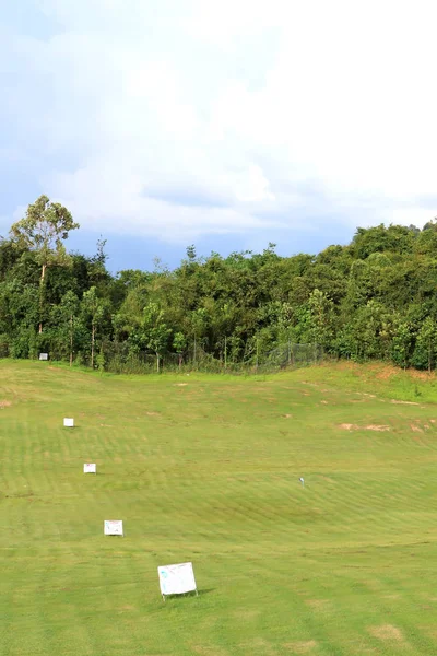 Landscape of golf field — Stock Photo, Image