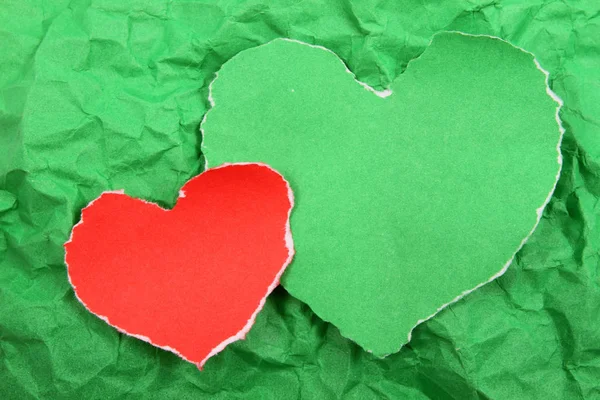 Creatieve eenvoudige achtergrond op Valentijnsdag — Stockfoto