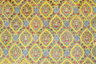 Tay Sanat duvar desen arka planı için