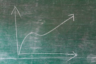 Erkek el beyaz arkaplanda izole edilmiş bir tablo çiziyor