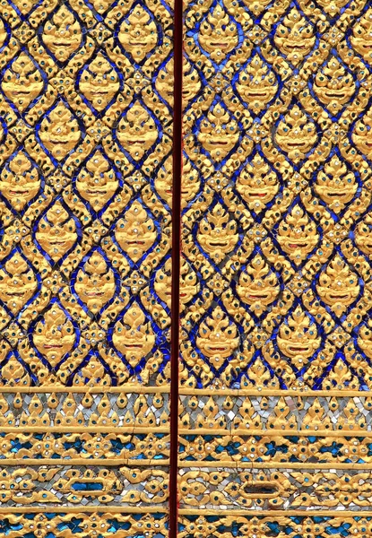 Thai art wall pattern for background — Stock Photo, Image