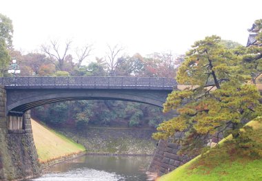 Fujimi-yagura (Fuji Dağı manzaralı) Toky 'deki İmparatorluk Sarayı' nda