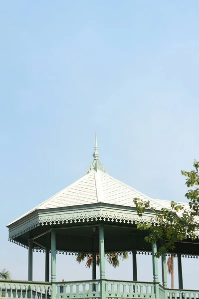 A Part of the Roof of Asdang Pier in the Summer Palace of King R — Stock Photo, Image