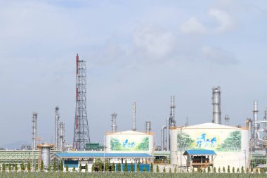 Petrol Rafinerisi (Map Ta Phut Industrial Estate Rayong Tayland)