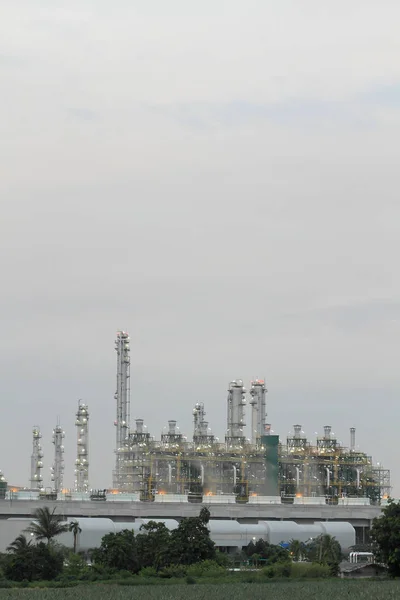 Oil refinery   (Map Ta Phut Industrial Estate Rayong Thailand) — Stock Photo, Image