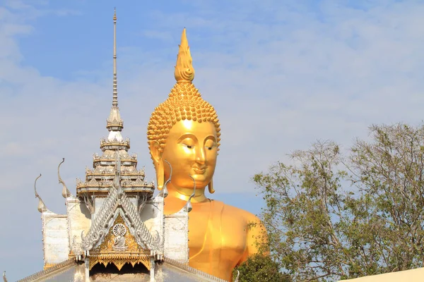 Estátua de Buda, Wat muang na Tailândia — Fotografia de Stock