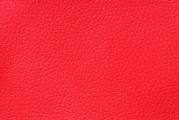 Leather abstract red background with texture — Stock Photo, Image