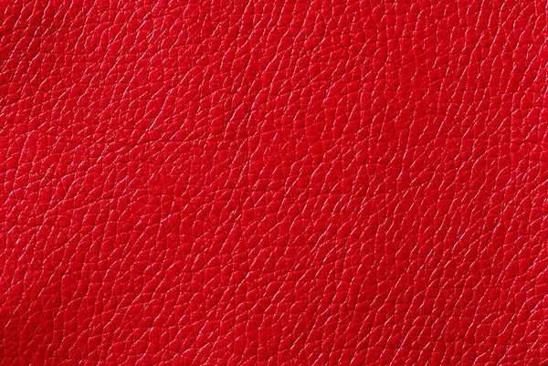 Leather abstract red background with texture — Stock Photo, Image
