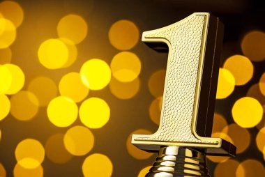 Birincilik ödülü altın rakamıyla veriliyor.