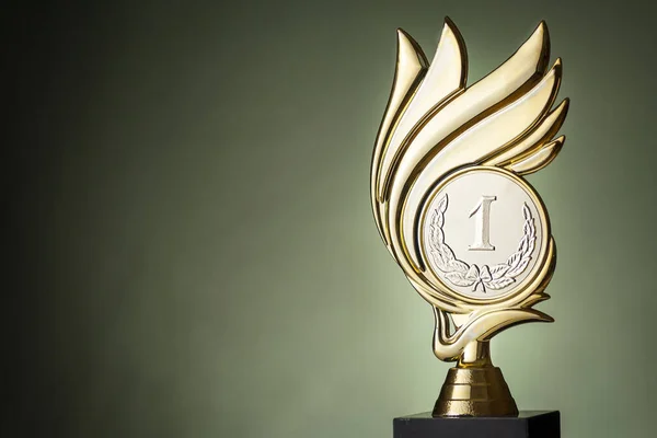 Gold winners trophy for a championship event — Stock Photo, Image