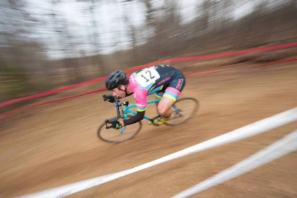 Hombre Cyclocross Event — Foto de Stock