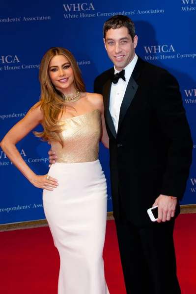 Sofia Vergara & Nick Loeb — Stockfoto