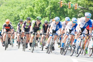 Bisikletçiler yarış rekabet