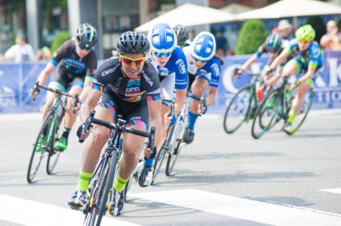 Bisikletçiler yarış rekabet