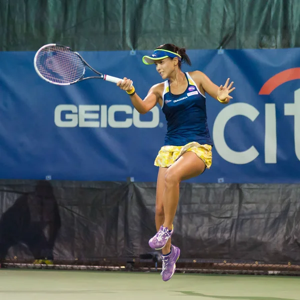 Тенісист Ріса Ozaki — стокове фото