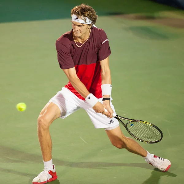 Tennisspieler Alexander Zverev — Stockfoto