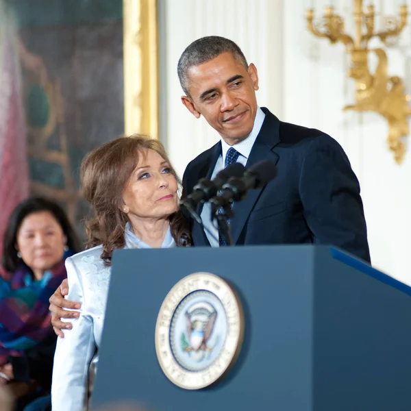 Loretta Lynn Barack Obama —  Fotos de Stock