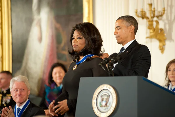 Oprah Winfrey ve Başkan Barack Obama