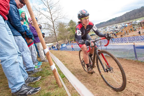 Cittadini ciclocross a Asheville — Foto Stock