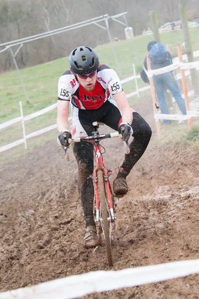 Cyclocross nacionales en Asheville — Foto de Stock