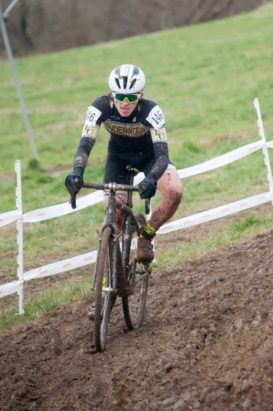 Cyclocross υπηκόων στο Asheville — Φωτογραφία Αρχείου