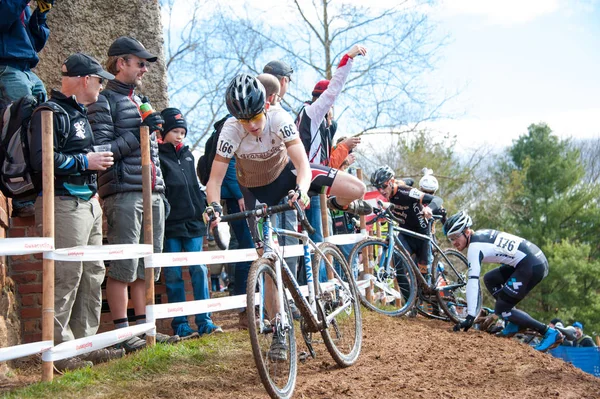 Cittadini ciclocross a Asheville — Foto Stock
