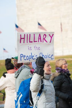 protesters demonstrate against Donald Trump clipart