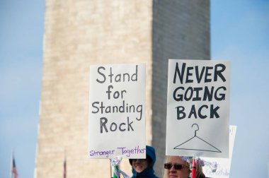 protestocular Donald Trump karşı göstermek