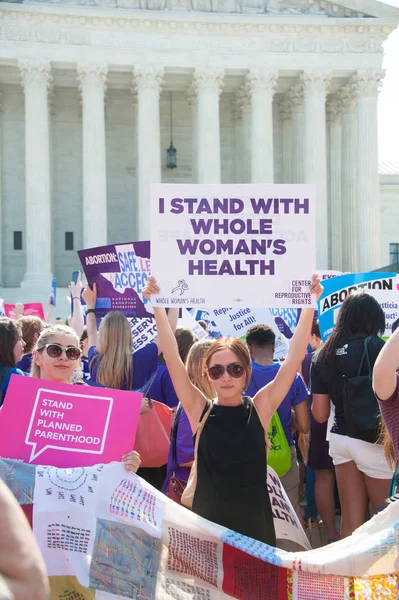 Марш доступа к абортам — стоковое фото