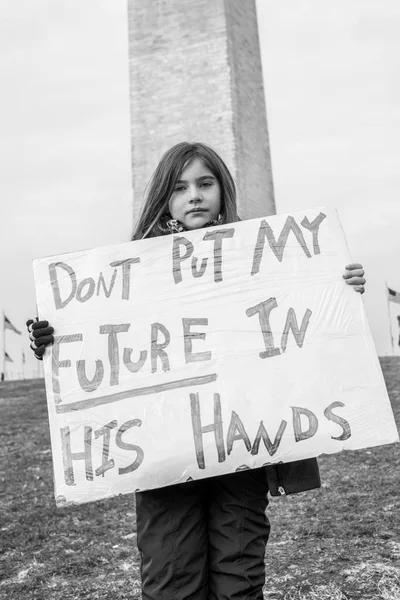 Manifestantes protestam contra Donald Trump — Fotografia de Stock