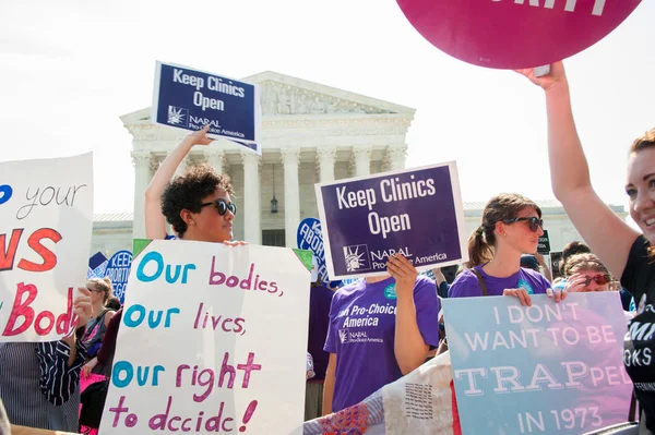 Acesso ao aborto marcha — Fotografia de Stock