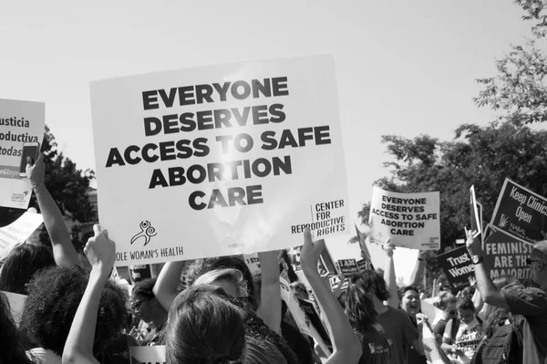 Acceso al aborto marcha —  Fotos de Stock