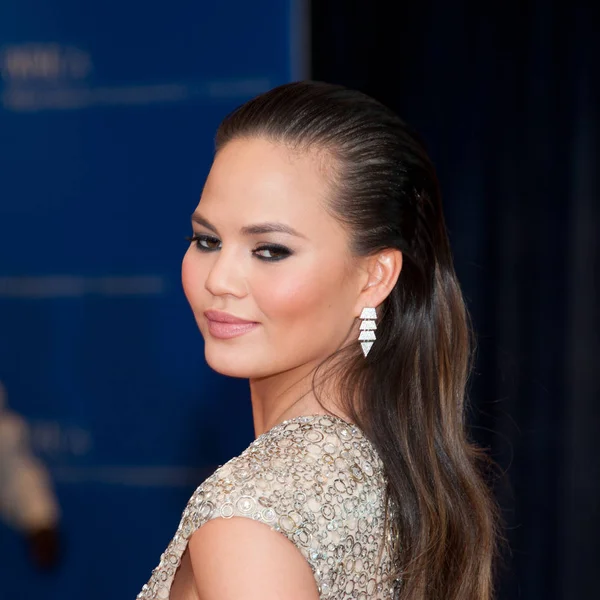 Modelo Chrissy Teigen — Fotografia de Stock