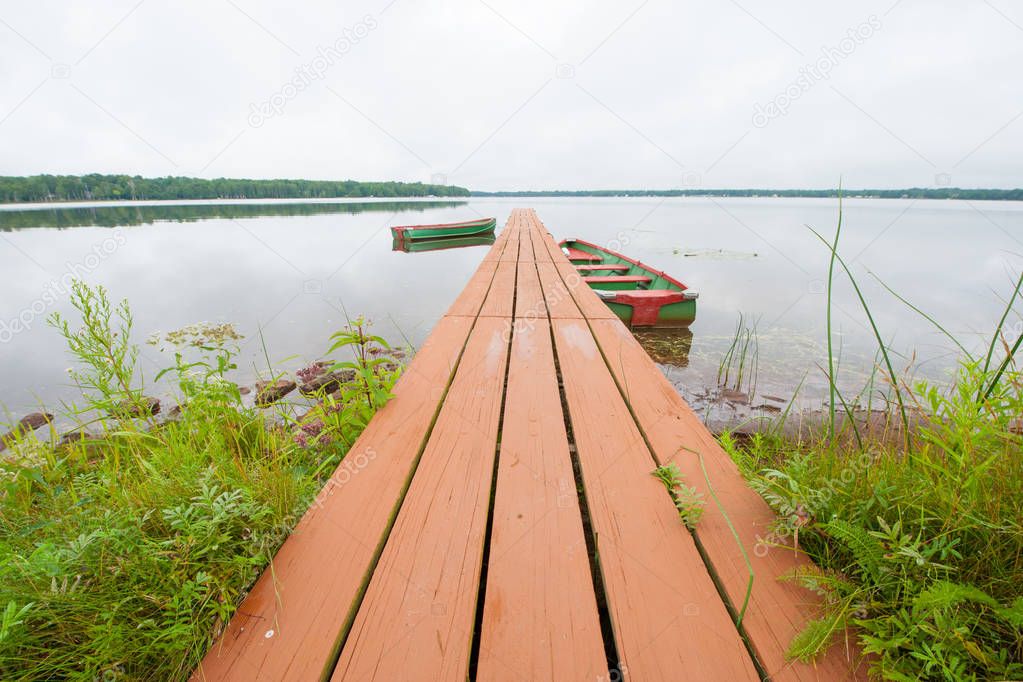 Rowboats and Dock