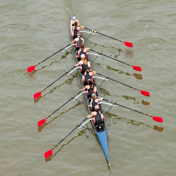 Mannschaft im Wettbewerb — Stockfoto