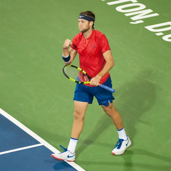 Jugador de tenis profesional Jack Sock — Foto de Stock