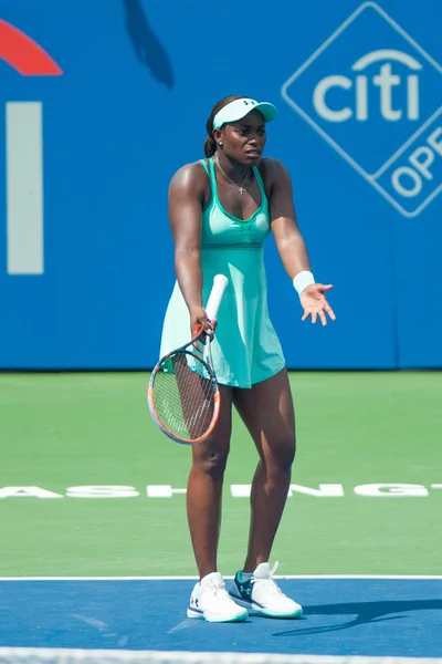 Giocatore professionista di tennis Sloane Stephens — Foto Stock