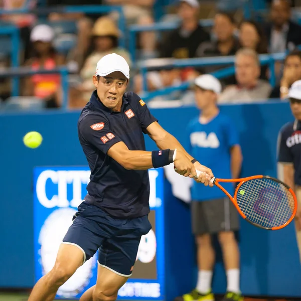 Jogador de tênis profissional Kei Nishikori — Fotografia de Stock