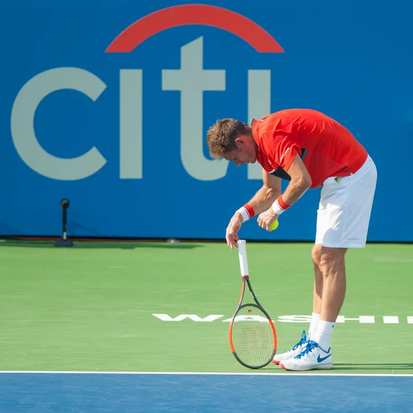 Profesyonel tenis oyuncu Nicolas Mahut — Stok fotoğraf
